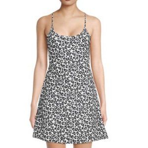 New Women's Cheetah Play Athlux Exercise Dress Medium